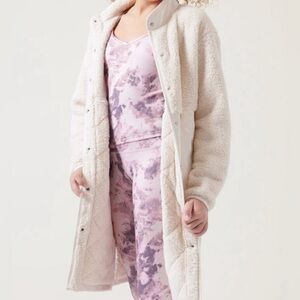 Athletes Girl - So Toasty Tugga Sherpa Midi Jacket